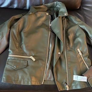 NY&C Faux Leather Jacket